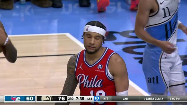 【2025年03月24日】76人vs老鹰第3节中文解说录像回放