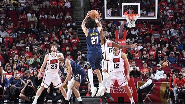 【2025年03月24日 掘金vs火箭集锦】掘金116-111火箭 穆雷39分率队客场击败火箭终结对手9连胜