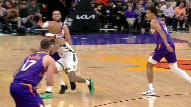 【2025年03月25日】NBA常规赛：雄鹿vs太阳第4节中文解说录像回放