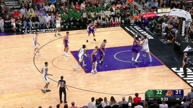 【2025年03月25日 雄鹿vs太阳集锦】雄鹿106-108太阳 布克1.7秒准绝杀太阳险胜雄鹿