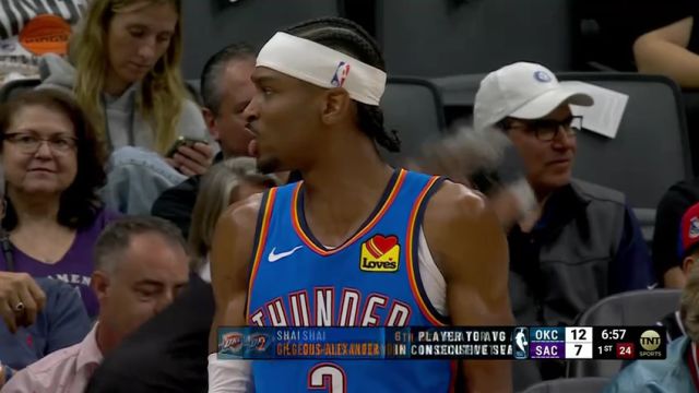 【2025年03月26日】NBA常规赛：雷霆vs国王第1节中文解说录像回放