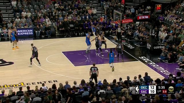 【2025年03月26日 雷霆vs国王集锦】动作丝滑流畅 亚历山大顶着防守翻身后仰正中靶心