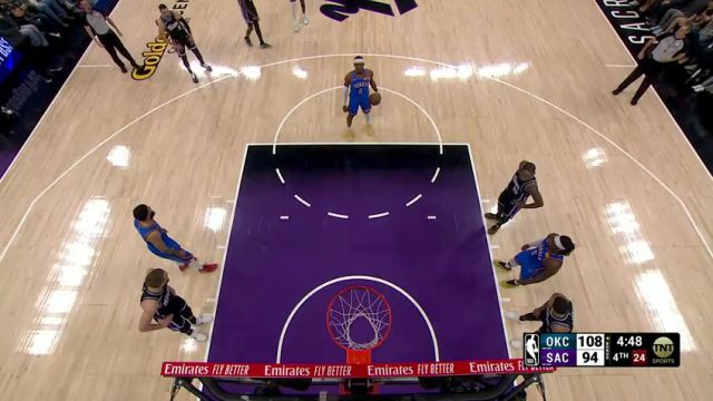 【2025年03月26日】NBA常规赛：雷霆vs国王第4节中文解说录像回放