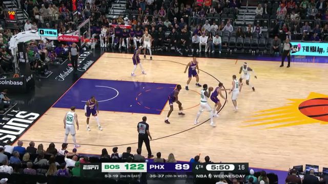 【2025年03月27日】NBA常规赛：凯尔特人vs太阳第4节中文解说录像回放