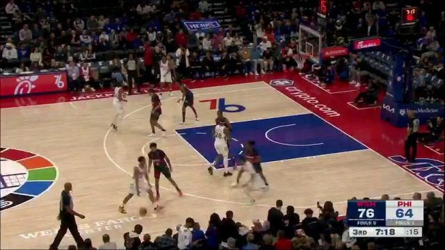 【2025年03月27日】奇才vs76人第3节英文原声录像回放