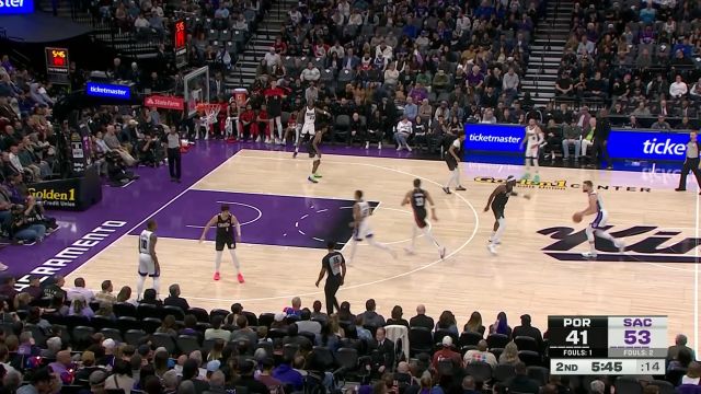 【2025年03月28日 开拓者vs国王集锦】扣篮王风采依旧 拉文撕裂防守起飞折叠暴扣