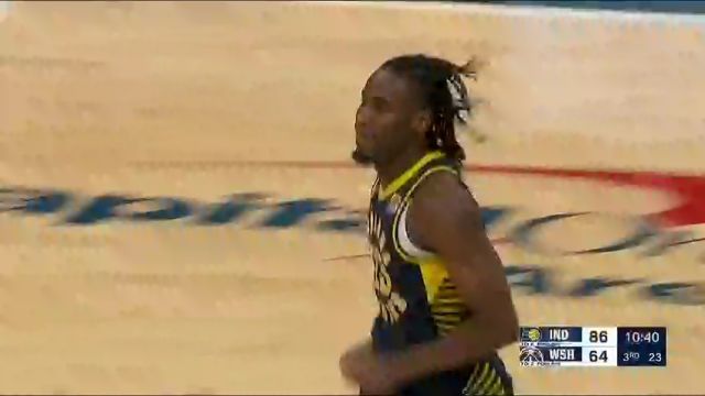 【2025年03月28日】步行者vs奇才第3节英文原声录像回放