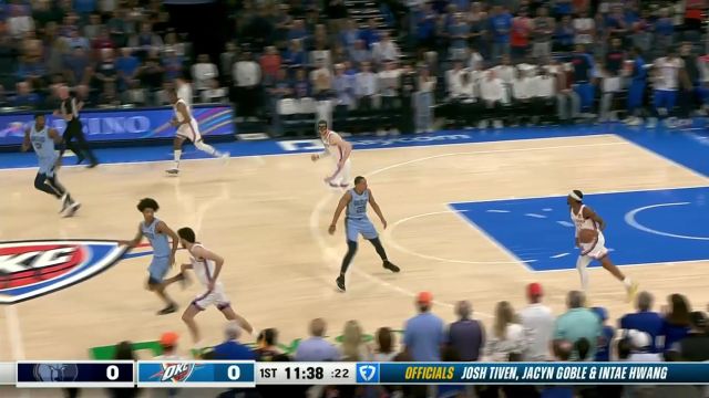 【2025年03月28日 灰熊vs雷霆集锦】在DPOY面前为所欲为！亚历山大强势发难单吃小贾伦杰克逊