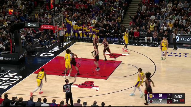 【2025年03月28日 湖人vs公牛集锦】东契奇vs公牛集锦 全场25分10板8助准三双数据难阻失利