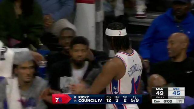 【2025年03月30日】NBA常规赛：热火vs76人第2节中文解说录像回放