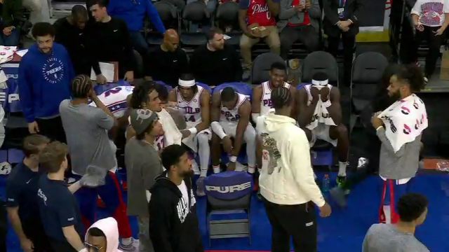 【2025年03月30日】NBA常规赛：热火vs76人第2节英文原声录像回放