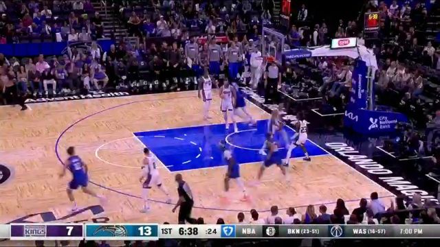 【2025年03月30日】国王vs魔术第1节英文原声录像回放