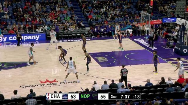 【2025年03月31日 黄蜂vs鹈鹕集锦】有手小策应！努尔基奇妙传空切顺下的布里奇斯上篮打进2+1