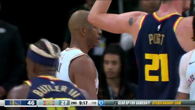 【2025年03月31日】NBA常规赛：勇士vs马刺第2节英文原声录像回放