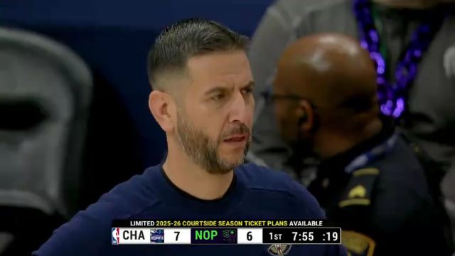 【2025年03月31日】黄蜂vs鹈鹕第1节英文原声录像回放