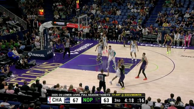 【2025年03月31日 黄蜂vs鹈鹕集锦】绝对不贪功！阿尔瓦拉多突破禁区妙传底角的布鲁克斯三分稳稳命中