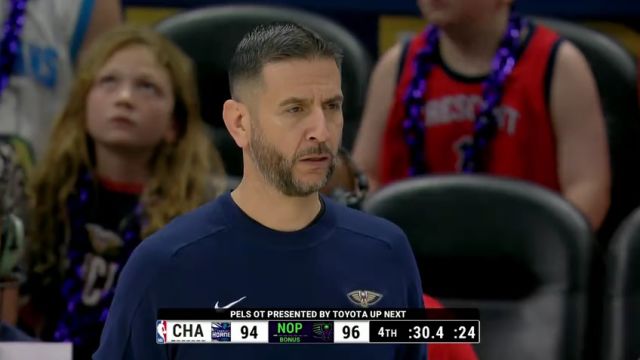 【2025年03月31日】黄蜂vs鹈鹕第4节英文原声录像回放