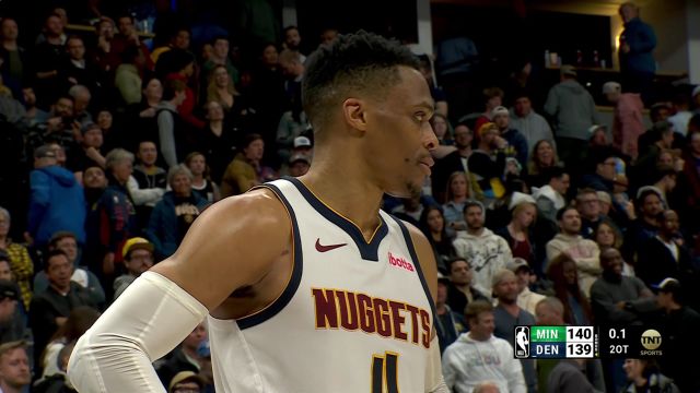 【2025年04月02日 森林狼vs掘金集锦】有人欢喜有人愁 威少落寞戈登提前离场华子蹦跳约老师将球拨回前场