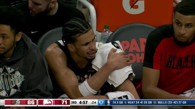 【2025年04月02日】NBA常规赛：开拓者vs老鹰第3节中文解说录像回放