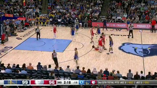 【2025年04月02日】勇士vs灰熊第3节英文原声录像回放