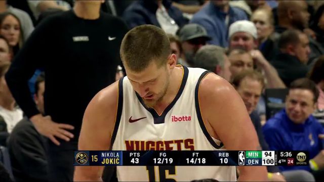 【2025年04月02日】NBA常规赛：森林狼vs掘金第4节英文原声录像回放