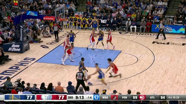 【2025年04月02日 勇士vs灰熊集锦】你有来言我有去语！库里与莫兰特继续在外线展开对飙