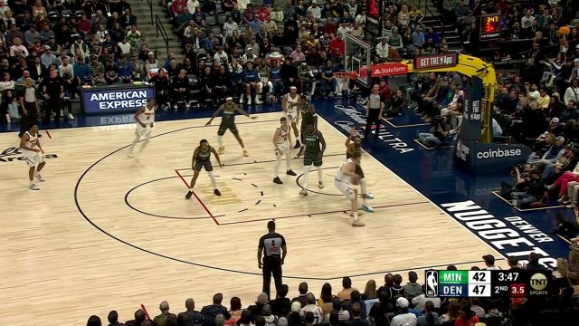 【2025年04月02日 森林狼vs掘金集锦】关键时刻还得看五花肉 约老师内外开花连得5分