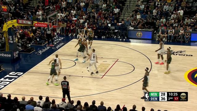 【2025年04月02日 森林狼vs掘金集锦】追分只在一瞬间 森林狼2分多钟一波9-0分差只差3分