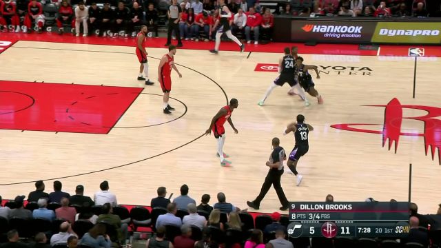 【2025年04月03日 爵士vs火箭集锦】申京牌提款机！塞克斯顿持球追打申京  连取6分予取予求