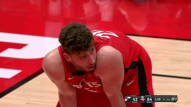 【2025年04月03日】爵士vs火箭第2节中文解说录像回放