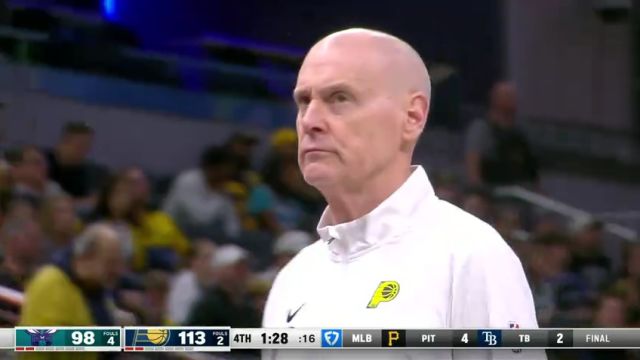 【2025年04月03日】NBA常规赛：黄蜂vs步行者第4节英文原声录像回放