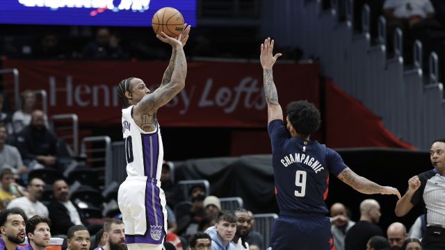 【2025年04月03日 国王vs奇才集锦】国王111-116奇才 五人得分15+奇才主场险胜国王