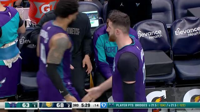 【2025年04月03日】NBA常规赛：黄蜂vs步行者第3节中文解说录像回放