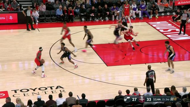 【2025年04月03日 爵士vs火箭集锦】球场秒变奥斯卡！申京佯装进攻实则暗度陈仓 阿门球到人到飞身笑纳扣篮