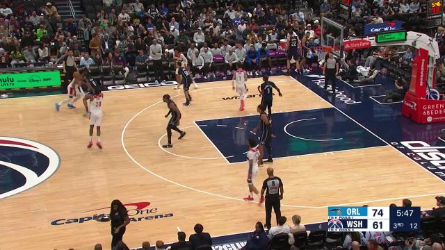 【2025年04月04日 魔术vs奇才集锦】魔术vs奇才精彩集锦 班凯罗大号两双率队力克奇才