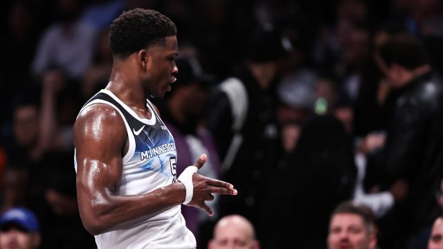 【2025年04月04日 森林狼vs篮网集锦】森林狼vs篮网精彩集锦 爱德华兹受伤后王者归来率队战胜篮网