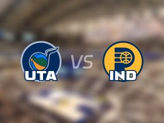 NBA常规赛爵士vs步行者全场高清中文录像回放(2025年04月05日)