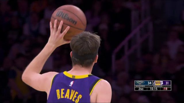 【2025年04月05日】鹈鹕vs湖人第2节英文原声录像回放