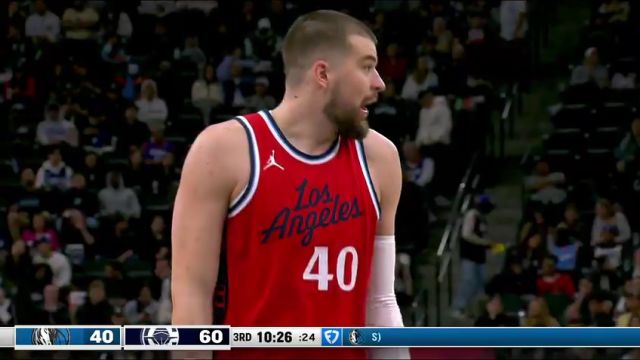 【2025年04月05日】NBA常规赛：独行侠vs快船第3节英文原声录像回放