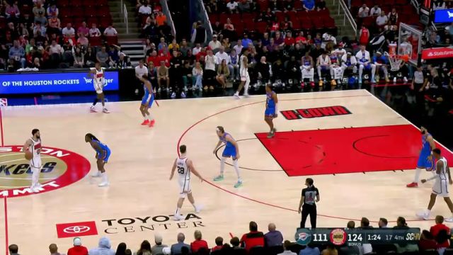 【2025年04月05日】NBA常规赛：雷霆vs火箭第4节中文解说录像回放