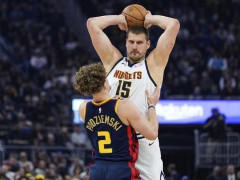 NBA回放全场录像高清：常规赛掘金vs勇士（4月5日）库里36+5