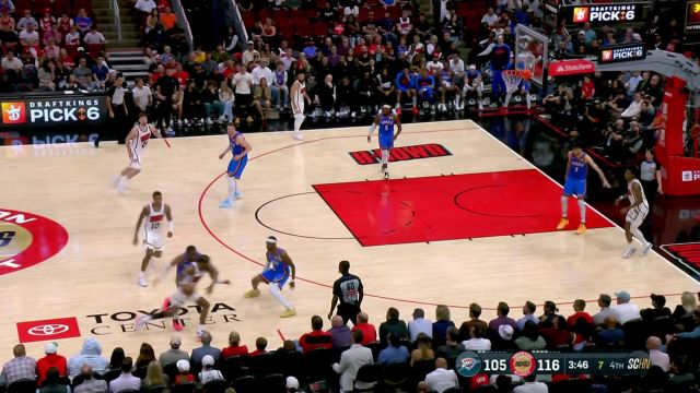 【2025年04月05日 雷霆vs火箭集锦】攻防一体在此刻被具象化 杰伦-格林后仰跳投+阿门-汤普森大帽亚历山大锁定胜局