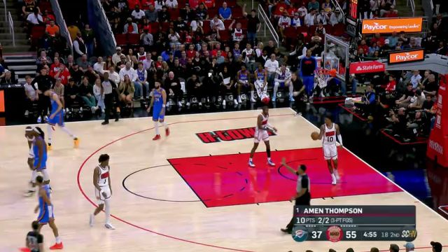 【2025年04月05日】NBA常规赛：雷霆vs火箭第2节中文解说录像回放