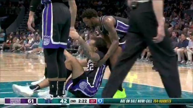 【2025年04月05日】NBA常规赛：国王vs黄蜂第2节英文原声录像回放