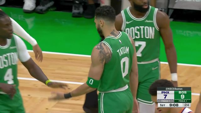 【2025年04月05日 太阳vs凯尔特人集锦】一人扛起球队！布克开局大包大揽 弹无虚发轰下10分