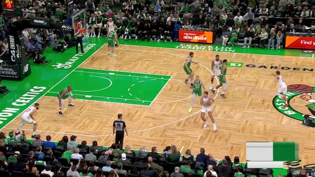 【2025年04月05日 太阳vs凯尔特人集锦】配合无间！太阳队传导撕开绿军防线 理查兹飞身暴起笑纳空篮