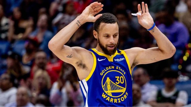 【2025年04月05日 掘金vs勇士集锦】勇士终结对掘金9连败：逼近西部第四，库里4天三赛狂轰125分冲一阵