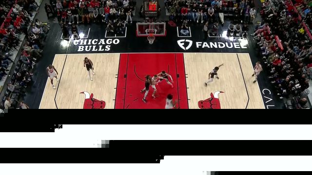 【2025年04月05日 开拓者vs公牛集锦】防守在哪里？武切维奇篮下如入无人之境轻松暴扣拿分