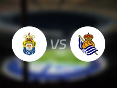 【西甲】拉斯帕尔马斯vs皇家社会比赛结果：拉斯帕尔马斯(1-3)皇家社会比分战报(2025年04月06日)