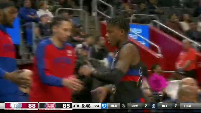 【2025年04月06日】灰熊vs活塞第4节英文原声录像回放